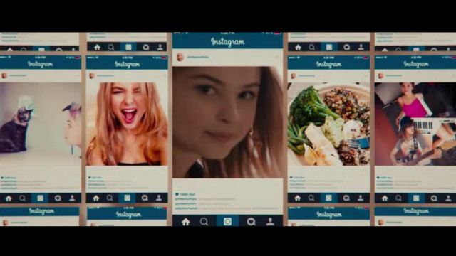 The application Instagram is used by Kimber in Jem and the Holograms