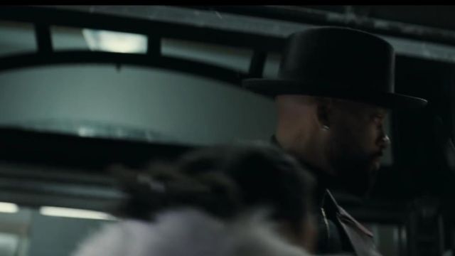 Le chapeau Fedora noir de Deadshot (Will Smith) dans Suicide Squad