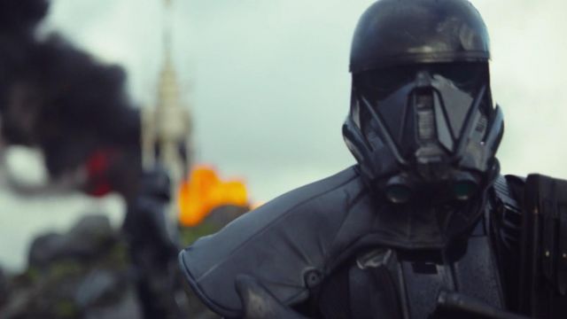 Le casque de Shadow Stormtrooper dans Rogue One : A Star Wars Story