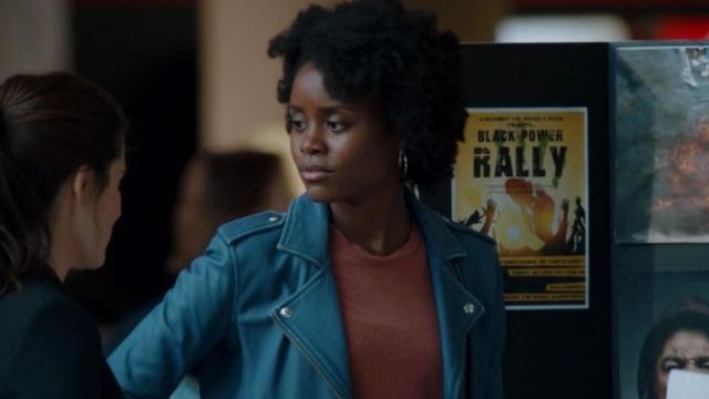 La veste en cuir Iro de Ruby Carter (Denée Benton) dans Unreal