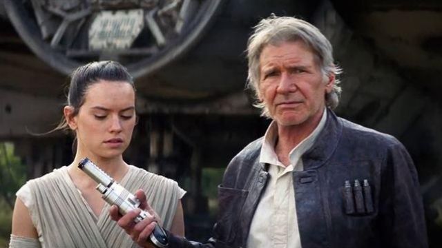 La veste en cuir de Han Solo (Harrison Ford) dans Star Wars VII : Le réveil de la force