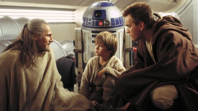 La tunique de Jedi de Obi-Wan Kenobi (Ewan McGregor) dans Star Wars I : La menace fantôme