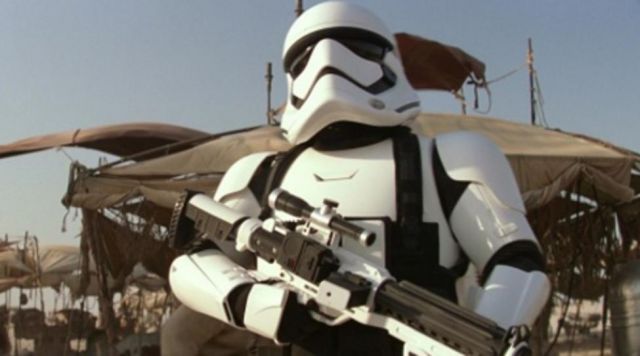 le F11D blaster à monter des Stormtrooper dans Star Wars VII : le réveil de la Force