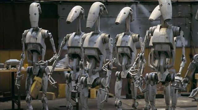 star wars phantom menace robots