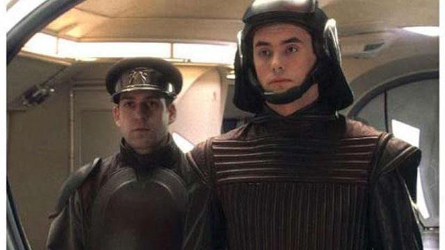 The authentic jacket of the guards of Naboo in Star Wars 1 : The phantom menace
