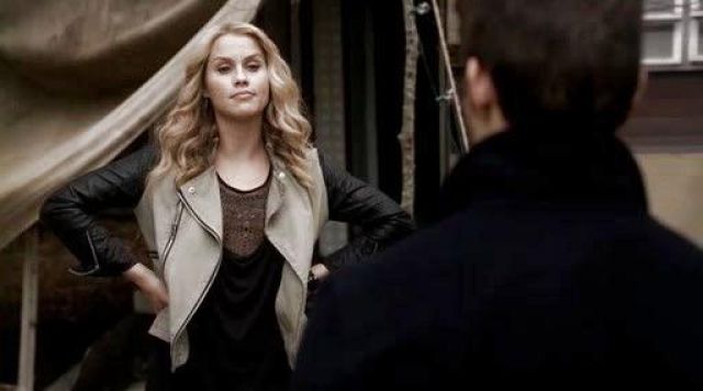 Rebekah Mikaelson's (Claire Holt) BCBGMAXAZRIA's top in The Originals S1E9