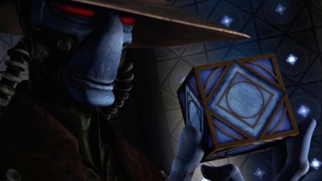 the hocron of Cad Bane in Star Wars : The Clone Wars