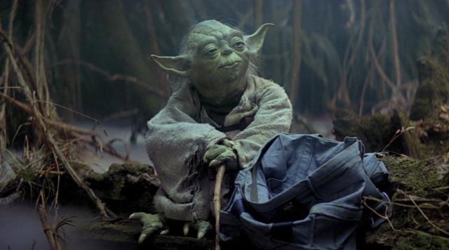 carga botón Meseta La auténtica mano izquierda del Maestro Yoda en Star Wars V: Empire Strikes  Back | Spotern