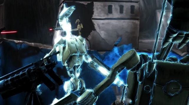 The grenade pulsing electro-magnetic in Star Wars : The Clone Wars