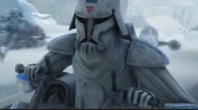 Gloves Snow trooper in Star Wars : The clone wars