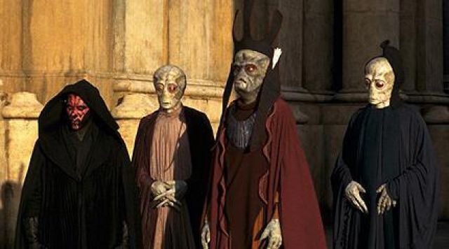 The cuff of Nute-class battleship saak'ak in Star Wars I : The phantom menace