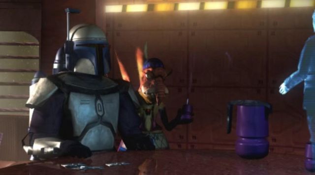 The jetpack for Boba Fett in Star Wars : The Clone Wars