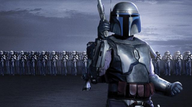 The Blaster of Boba Fett in Star Wars : The Clone Wars