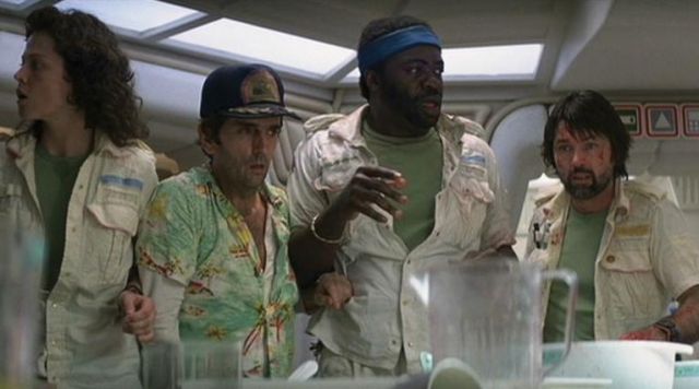 La casquette de l'équipage Nostromo dans Alien, le huitième passager