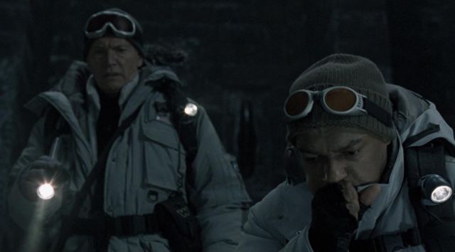 The authentic badge of Charles Weyland (Lance Henriksen) in Alien vs. Predator