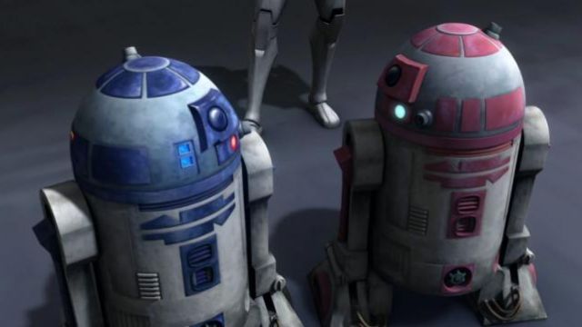 The replica of the R2-KT seen in Star Wars : The Clone Wars