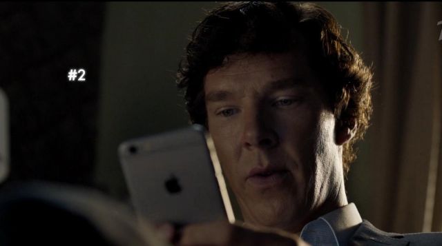 Apple Iphone 6 seen in Sherlock