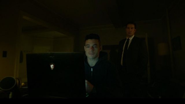 L'ordinateur de gaming MSI de Elliot Alderson (Rami Malek) dans Mr. Robot S02E10