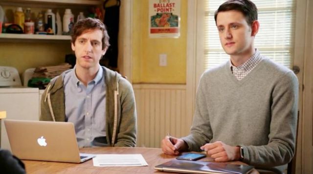 The laptop of Richard Hendriks (Thomas Middleditch) in Silicon Valley