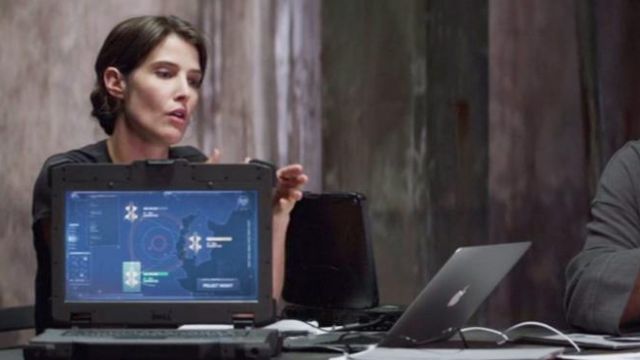 The Dell computer seen in Captain America 2 soldier of winter
