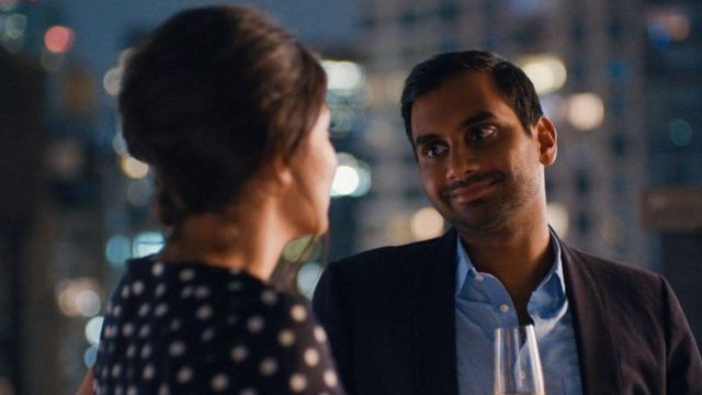 The shirt of Dev Shah (Aziz Ansari) in " Master of None