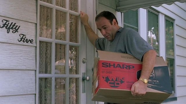 The CD player Sharp saw in The Sopranos