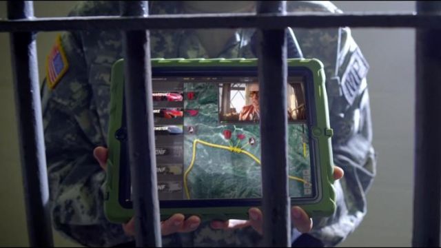 The digital tablet black in "Need for speed"