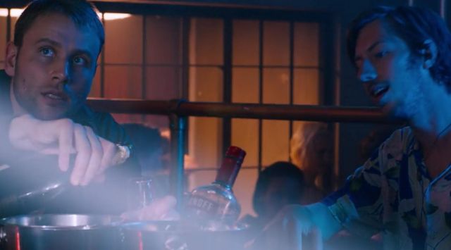 Vodka Smirnoff drunk by Wolfgang and Felix in Sense8 S02E02