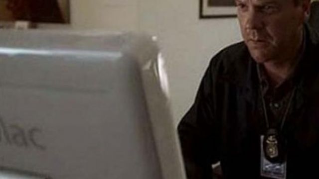 L'ordinateur de Jack Bauer (Kiefer Sutherland) dans 24 Heures Chrono