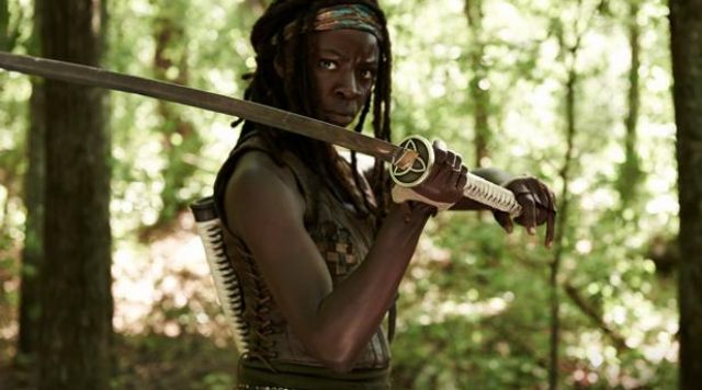 The Katana of Michonne in The Walking Dead