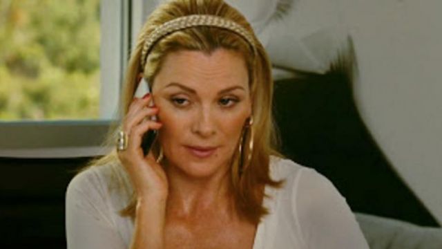The phone of Samantha Jones (Kim Cattrall) in Sex and the city