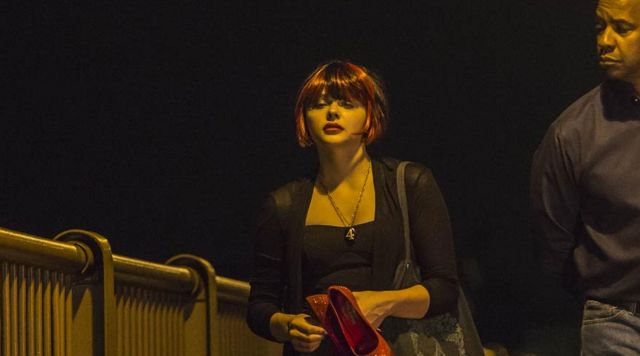 the jacket of Teri (Chloe Grace Moretz) in Equalizer