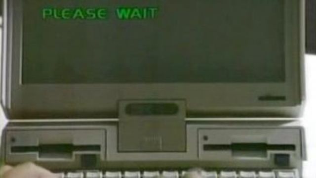The IBM pc 5140 Lock in Supercopter S04E13