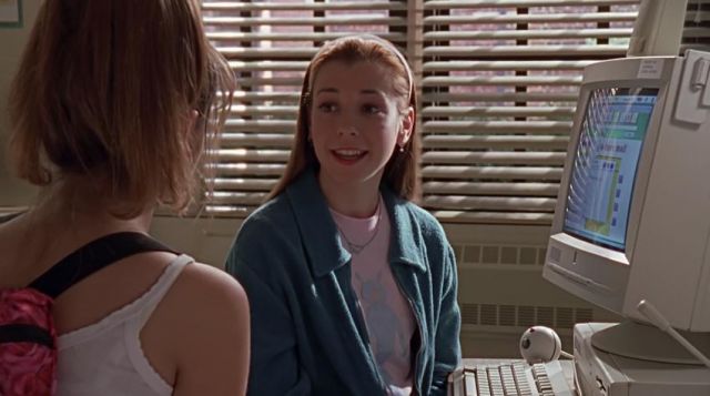 An old computer in Buffy against the vampires
