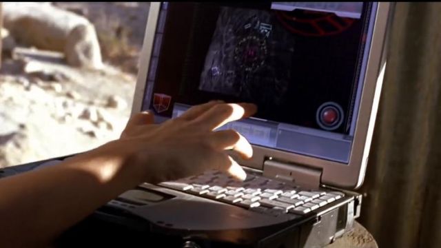 L'ordinateur portable de Jane Smith (Angelina Jolie) dans Mr. & Mrs. Smith