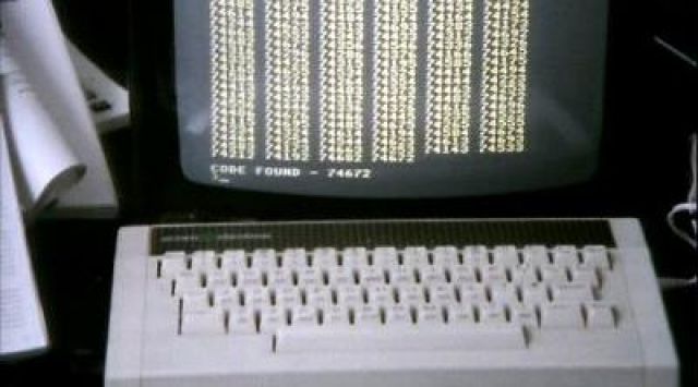 The Acorn Electron of Henry Jay (Richard Griffiths) in Bird of Prey 2
