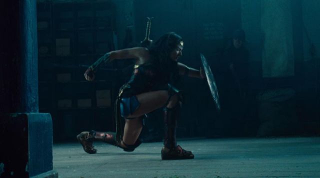 Les bottes de Diana Prince / Wonder Woman (Gal Gadot) dans Wonder Woman