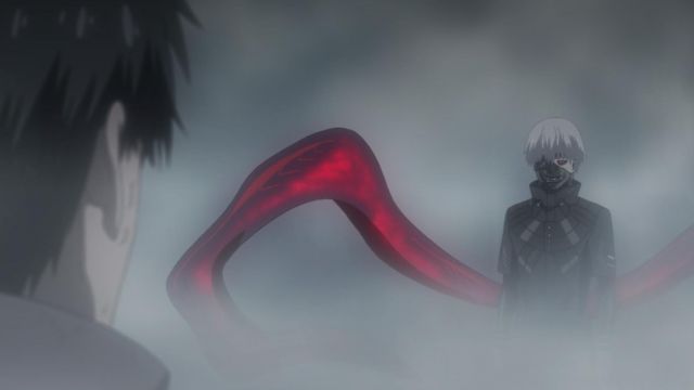 The costume / disguise of Ken Kaneki in Tokyo Ghoul S02E11 | Spotern