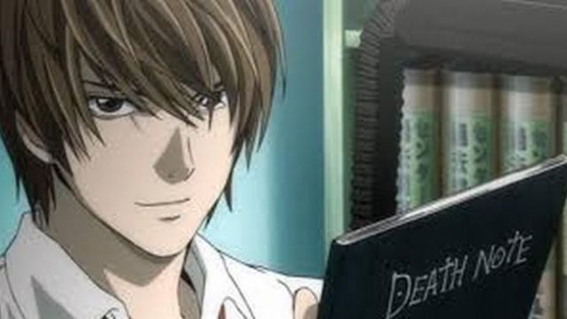 The notebook of L in Death Note