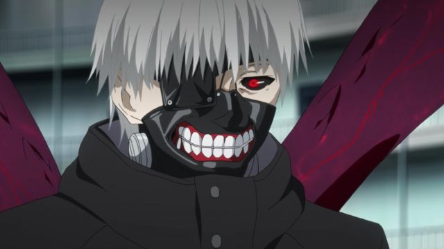 The Replica Of The Mask Ken Kaneki In Tokyo Ghoul S02e04 Spotern