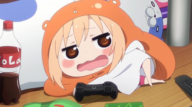 The hoody orange Umaru Chan in Himouto! Umaru-Chan | Spotern