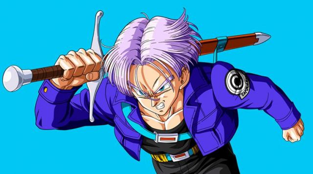 Filho de Trunks, dbgt, dbs, dbz, dragonball, dragonballgt, espada