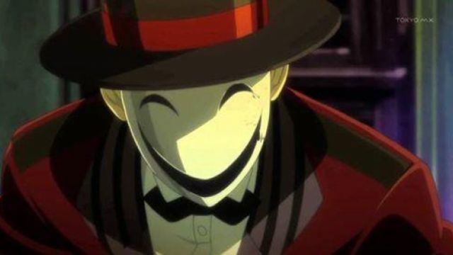 The mask Kagetane Black Bullet