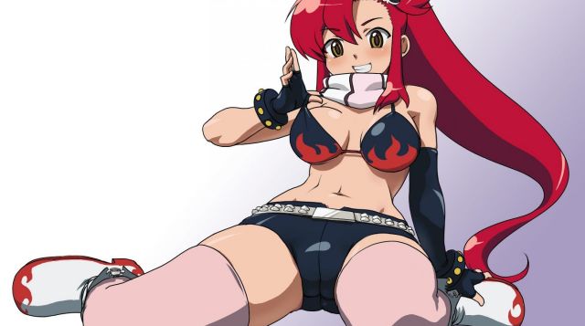 The shoes / boots of Yoko from Gurren Lagann