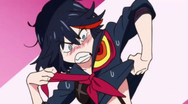 The wig Ryuko in Kill La Kill Spotern