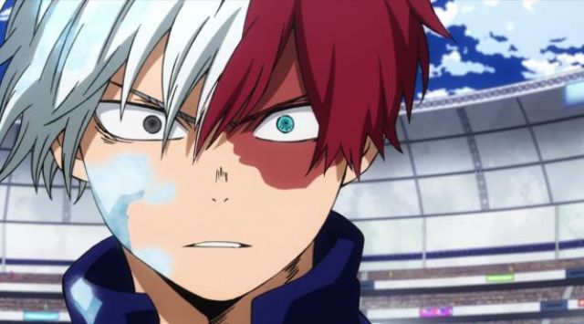 The wig Shouto in My Hero Academia | Spotern