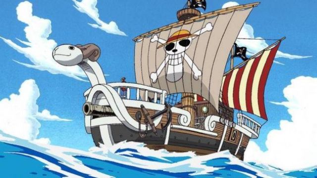 Le navire Thousand Sunny dans One Piece
