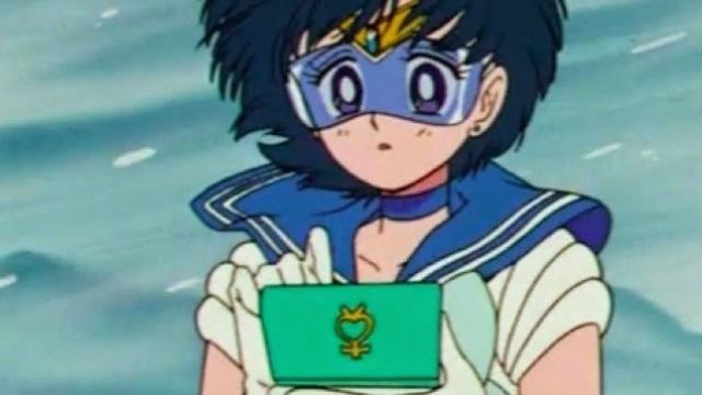 The computer of Sailor Mercury in Sailor Moon
