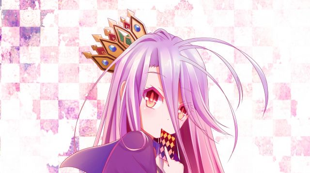 The replica / figurine of Shiro in No Game No Life