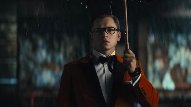 Drake's bow tie worn by Eggsy (Taron Egerton) in Kingsman: The Golden Circle